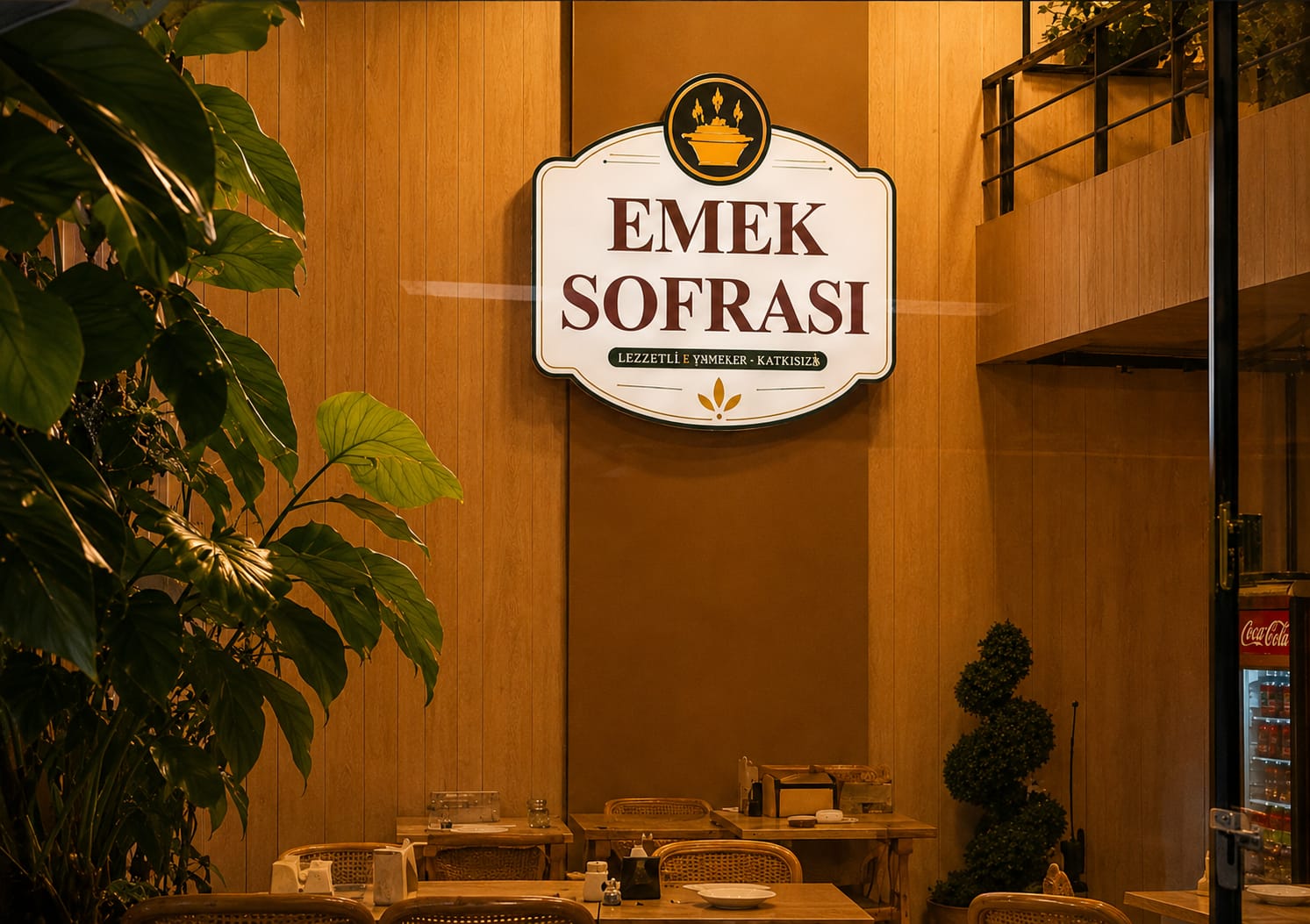 Emek Sofrası Maslak iç mekanı